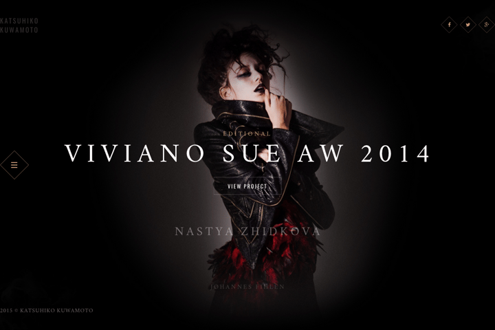 KATSUHIKO KUWAMOTO website preview